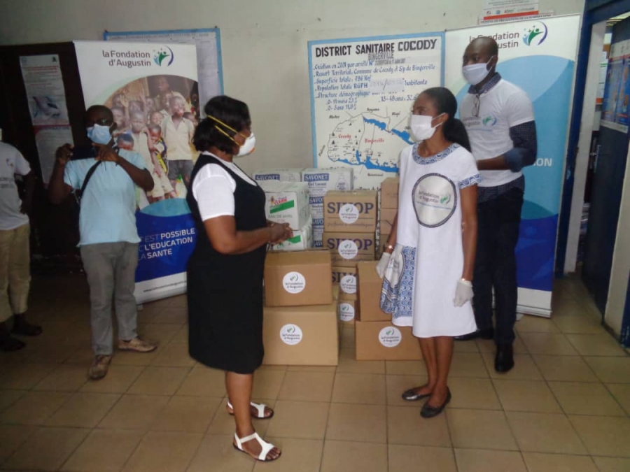 Don d&rsquo;&eacute;quipements et de produits d&rsquo;hygi&egrave;ne pour la lutte contre le COVID-19