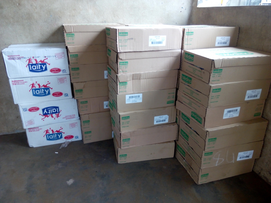 Dons de laits maternis&eacute;s au centre de sant&eacute; Pietro Bolini, Odi&eacute;nn&eacute;